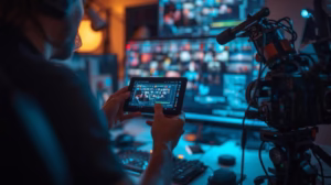 پشت صحنه ها ایده ای برای تولید محتوای دیجیتال