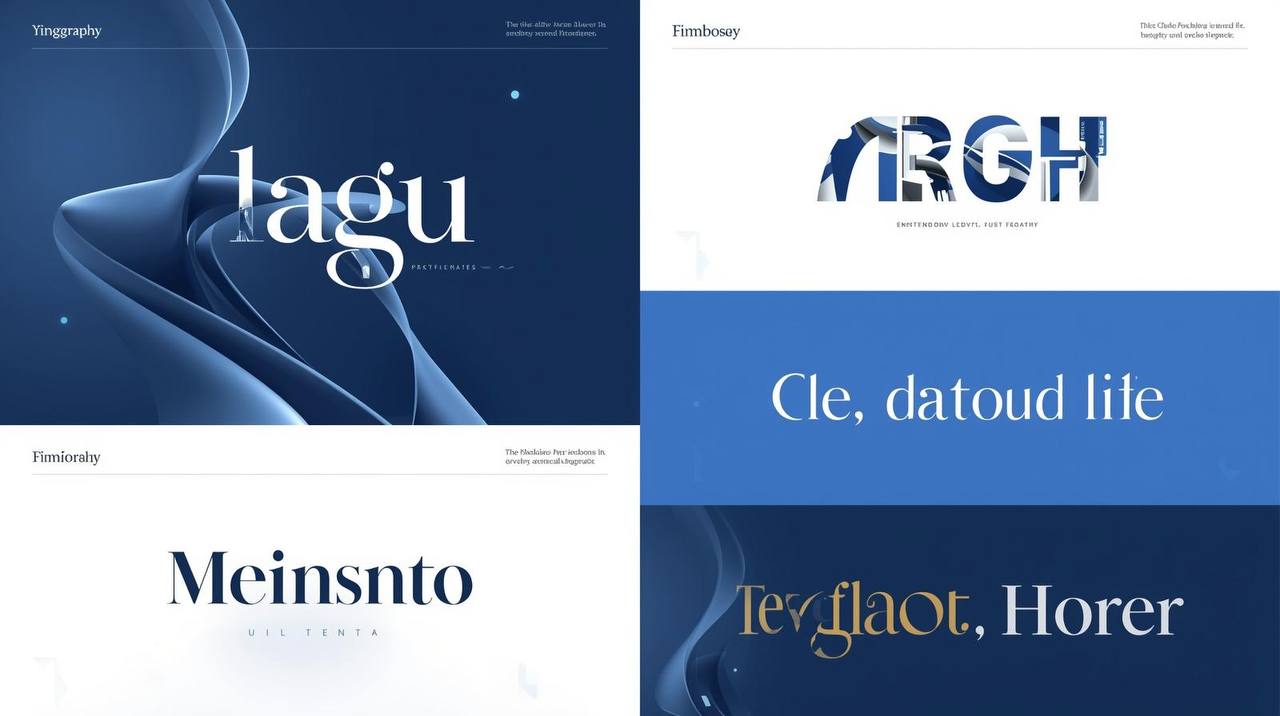 تایپوگرافی عنصر مهم در هویت بصری برند است .